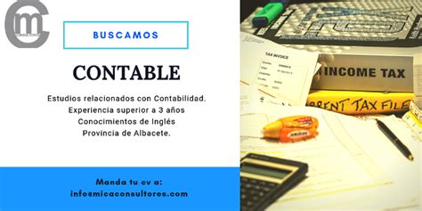 ¡contable Oferta De Trabajo Mica Consultores