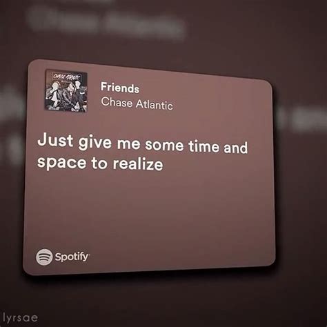 Friends Chase Atlantic Lyrics Song Songlyrics Chaseatlantic