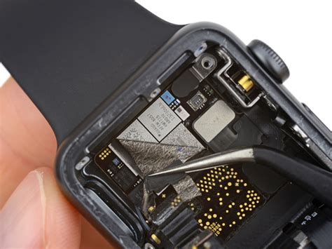 Démontage l Apple Watch mise à nu avec des nouveautés et un