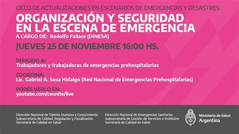 ORGANIZACIÓN Y SEGURIDAD EN LA ESCENA DE EMERGENCIA YouTube