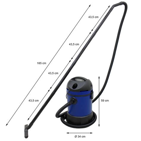 Aspirator De Iaz 4in1 1400w Furtun De Aspiraie Extra Lung I Tub De