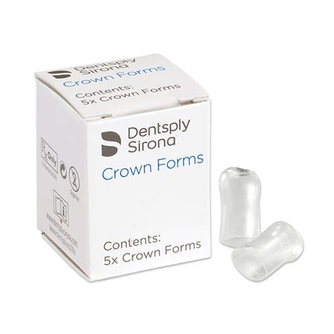 Crown Forms E3 Small Upper Replacement Crown Left Central 5pk Net32