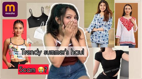 Meesho Short Kurti Top Haul Mersho Haul Under Summer Haul