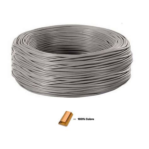 Rolo Metros Cabo Fio Cci Cobre X Mm P Interfone Alarme