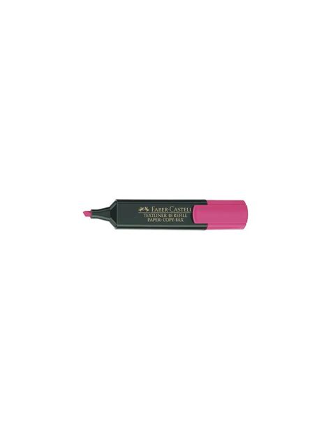 Evidenziatore Textliner 48 Refill Faber Castell 1 5 Mm 154828 Rosa