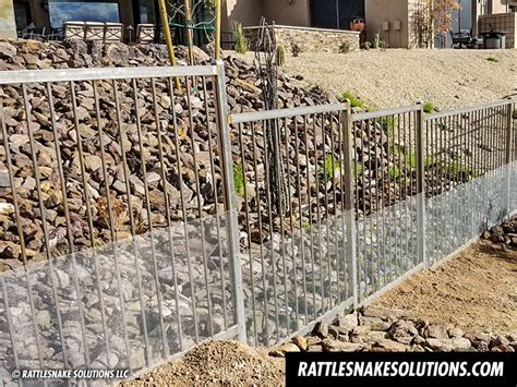 Snake Fence Installations 2019 - Rattlesnake Solutions