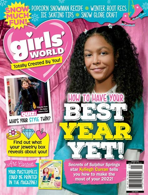 Girls' World January 2022 (Digital) - DiscountMags.com