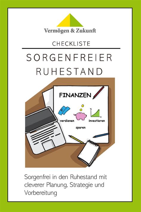 Ruhestand Checkliste für den sorgenfreien Ruhestand