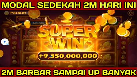 MODAL SEDEKAH 2M HARI INI BARBAR DI SLOT DUOFU AUTO UP PULUHAN B