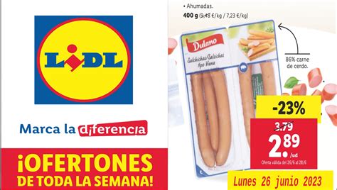 Folleto LIDL lunes 26 de junio 2023 Folletos y catálogos