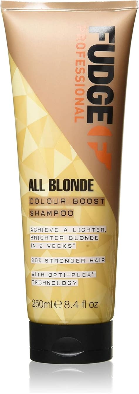 Fudge Professional All Blonde Colour Booster Shampoo Ml Amazon Co Uk Beauty