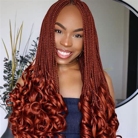 Ginger Box Braids For Stunning Hairstyles