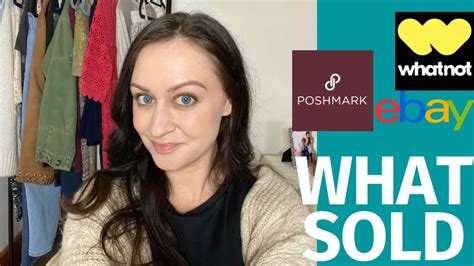 What Sold On Whatnot Poshmark And Ebay This Week Youtube