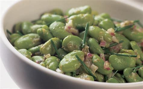 Broad Bean Salad With Anchovy Dressing