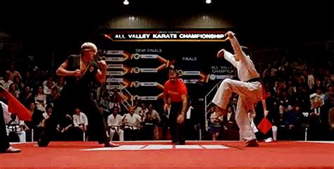 The Karate Kid Crane Kick  Find And Share On Giphy