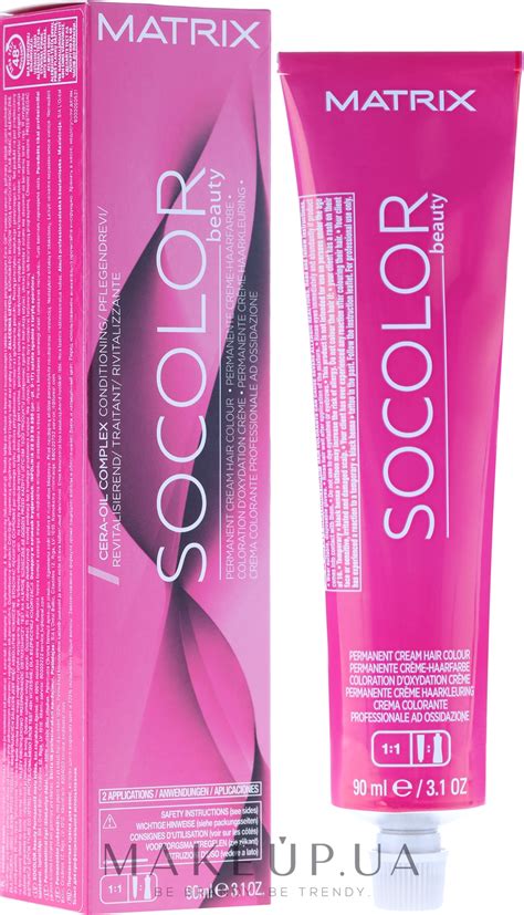 Matrix Socolor Beauty Стойкая крем краска для волос купить по лучшей