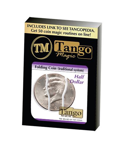 Folding Coin Half Dollar Internal System By Tango Jucarie Si Magie