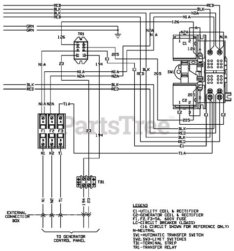 Generac Dual Transfer Switch Wiring Diagram