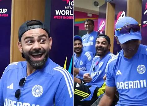 Watch Virat Kohlis Reaction In Dressing Room To Fielder Of The Match Nomination Goes Viral