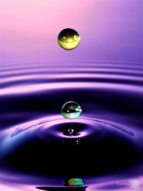 Water Drop Art 3 by Mark Hilliard - TurningArt