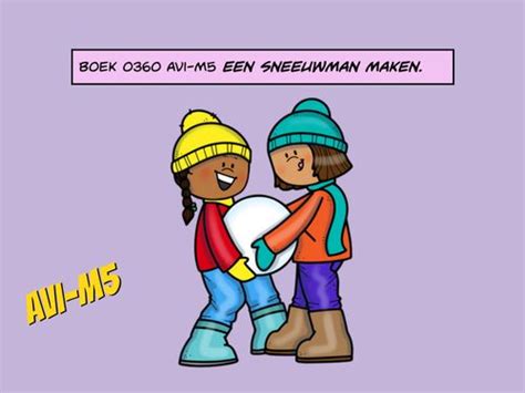 Book Creator Boek Avi M Een Sneeuwman Maken