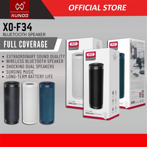 Xo F Bluetooth Speaker Extraordinary Sound Quality Shopee Philippines