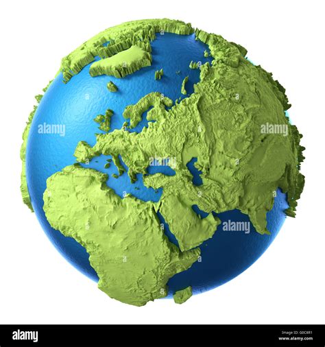 3d globe europe hi-res stock photography and images - Alamy