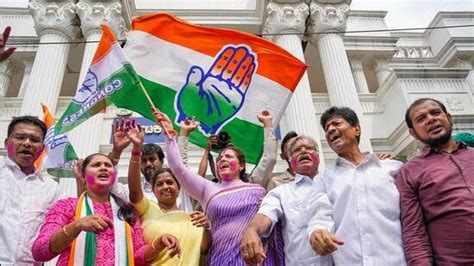 Karnataka Polls Congress Takes Karnataka By Storm Bjp Loses Its Only