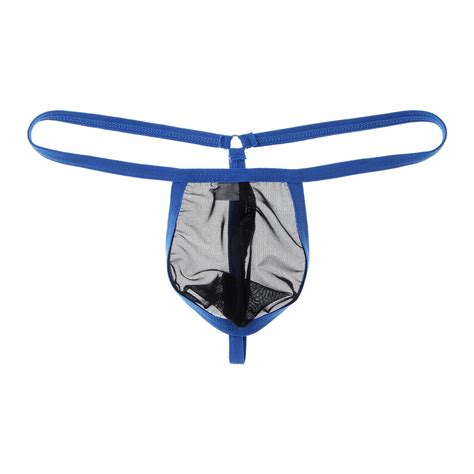 Men S G String Briefs Sexy Mini Thongs Bikini Underwear T Back Low Rise Thongs EBay