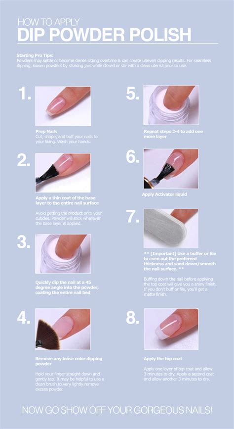 How To Use Nail Dip Powder Tutorial