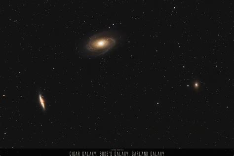 Astrophoto Bodes Galaxy And Cigar Galaxy Messier And Messier