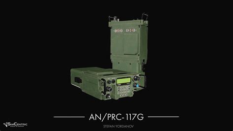 Artstation Anprc 117g Multiband Networking Manpack Radio