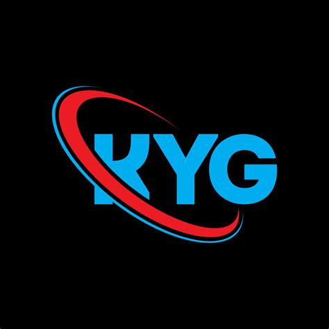 Logotipo De Kyg Carta De Kyg Diseño Del Logotipo De La Letra Kyg Logotipo De Las Iniciales