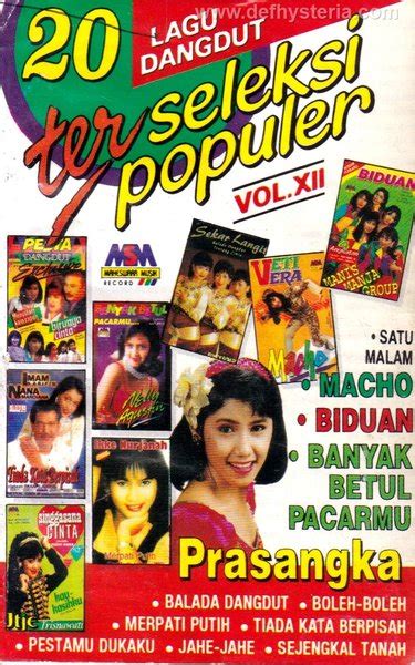 Jual Various Indonesia Lagu Dangdut Terseleksi Terpopuler Vol Xii