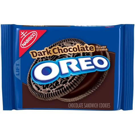 Oreo Chocolate Sandwich Cookies Dark Chocolate Flavored Creme 1