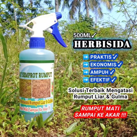 Jual Cairan Pembasmi Rumput Liar Gulma Herbisida Rumput Mati Sampai