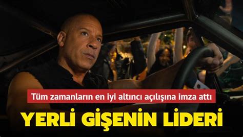 Hızlı ve Öfkeli 10 yabancı filmler arasında tüm zamanların en iyi