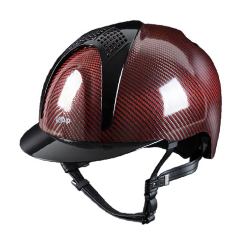 Kep Italia E Light Shine Equestrian Helmet Metal Red Black Equishop