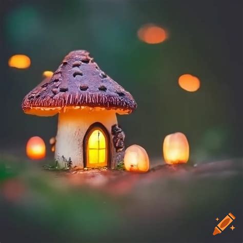 Magical Fairy House In A Mushroom Forest On Craiyon