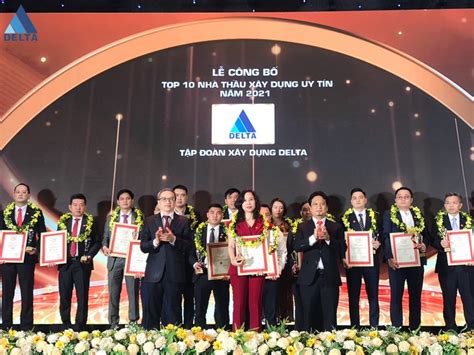 Delta Group TiẾp TỤc NẰm Trong Bxh Top 10 NhÀ ThẦu Uy TÍn NhẤt NĂm 2021