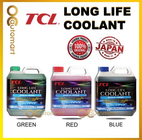 2L Made In Japan TCL Long Life Coolant Proton Perodua Toyota Honda