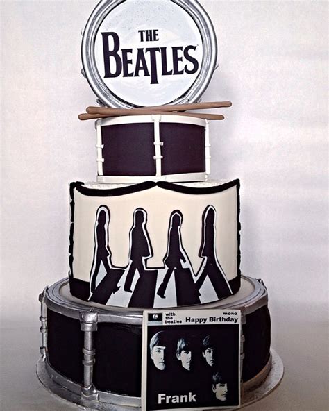 The Beatles cake, Beatles birthday, custom cakes Toronto, faux cakes ...