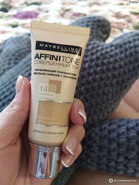 Тональный крем MAYBELLINE Affinitone "Совершенный тон" - «Для летнего ...