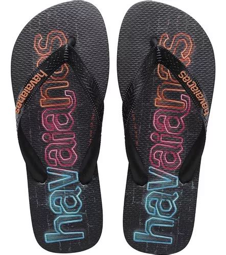 Chinelo Masculino Havaianas Top Logomania Leg Tima Oferta Mercadolivre