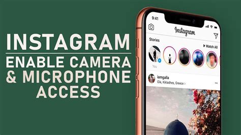 Instagram How To Enable Camera And Microphone Access On Iphone Youtube