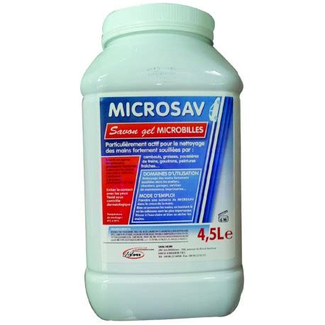 Savon Microbille Microsav Biod Gradable L Hemi Laboratoire