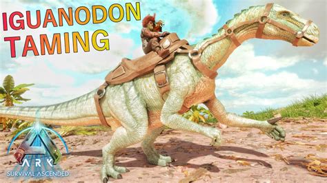 Taming Iguanodon New Berry And Seed Collector Dino ARK Survival