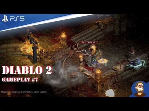 Diablo Resurrected Ps Deutsch Gameplay Boss Mephisto Und