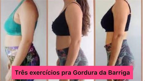 Três exercícios poderosos pra queimar gordura Abdominal YouTube