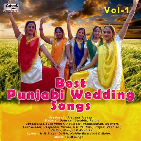 Amazon.com: Best Punjabi Wedding Songs, Vol. 1 : Various artists ...